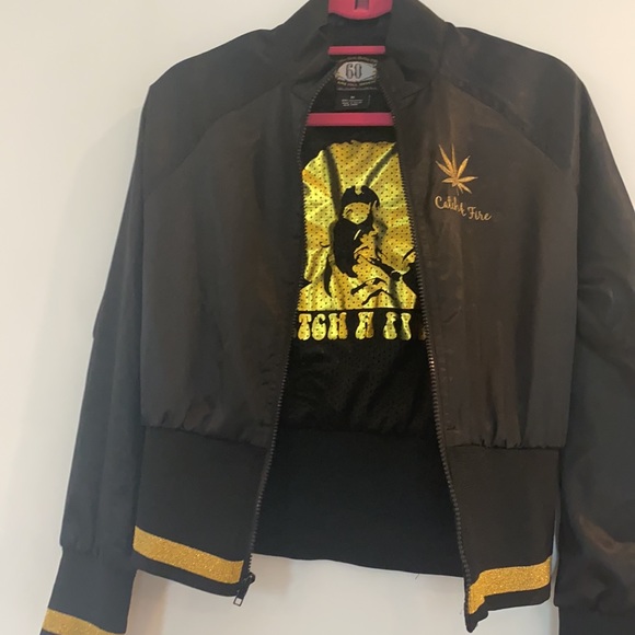Vintage catch a fire- Bob Marley jacket - Picture 8 of 9
